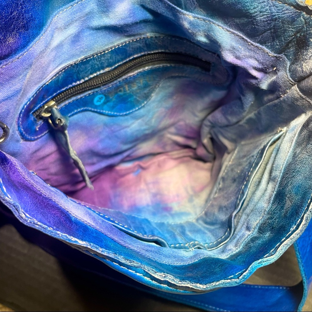 BNWT Bed Stu Venice Beach Moody Blues crossbody GREAT GRADUATION GIFT! - Picture 8 of 16